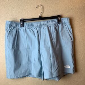 The North Face Size X-Large Class V Pull On Shorts Tourmaline Blue A56
